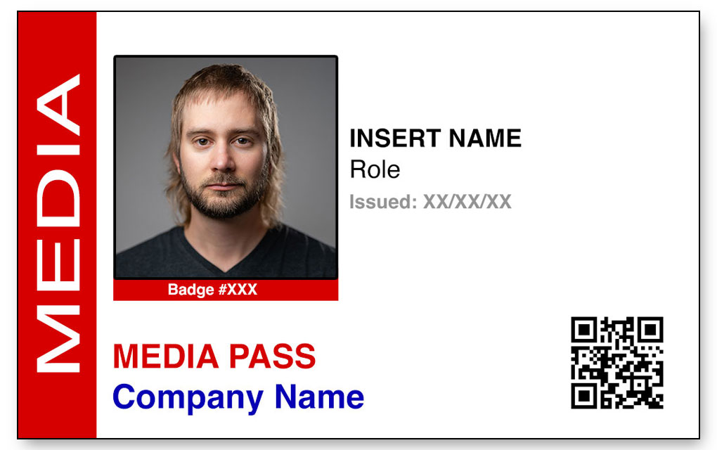 media pass sample